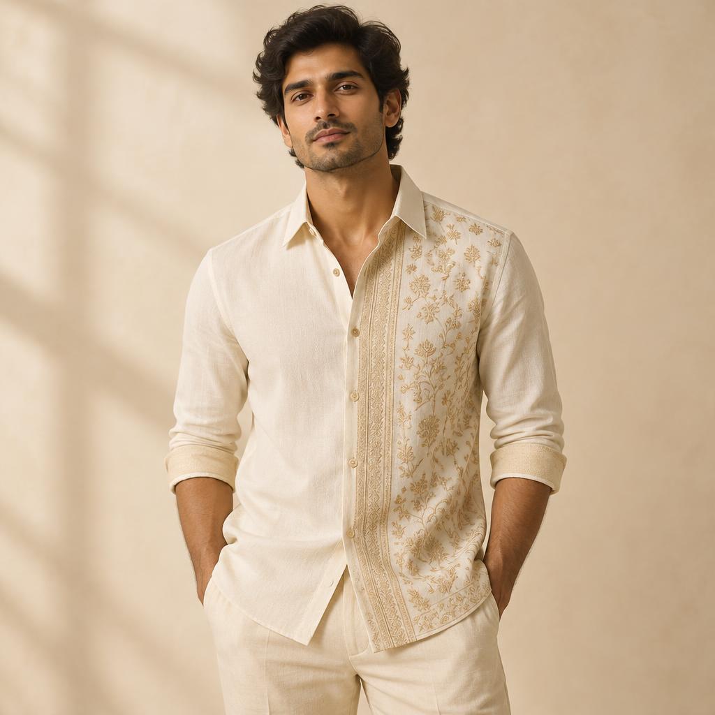 Heritage Half & Half Shirt