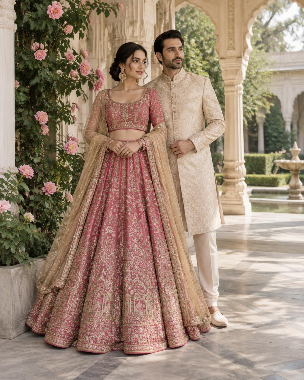 Rose Garden Lehenga